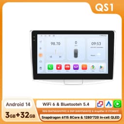 8G+256G AURAAI 2K Screen For Passat B7 B6 CC 2010-2015 Car Radio CarPlay Android Auto 4G WIFI GPS BT DSD ADAS Dual Mic 360Camera