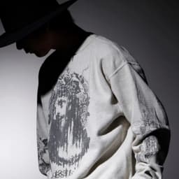 Yao Fashion Saint OF Michael Graffiti Print Pullover Luxury Streetwear Oversize Y2k High Quality Casual Sweatshirt For Men