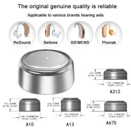 Hearing Aid Batteries A312 312A ZA312 312 PR41 RAYOVAC EXTRA 60 PCS Zinc Air Performance Hearing Aid Battery A312 Free Shipping