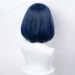 35cm Short Bob Cosplay Wig Golden Yellow Red Purple Black Blue Pink Women Bobo Hair Heat Resistant Hair Universal Anime Wigs