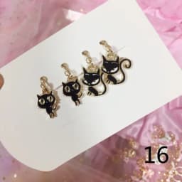 2 Pairs/Set 2 Pairs/Set New Arrivals Cute White Cats Butterfly Clip on Earrings for Kids Girls Earrings Jewelry No Pierced Child