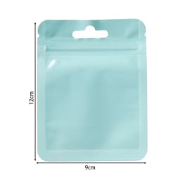 20pcs Cute Self-Sealing Resealable Bag Foil Zipper Pouch For DIY Jewelry Product Storage Organization Packaging Gift Storage Bag