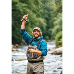 Fly Fishing Pack - Chest Pack with Work Station Lightweight Tackle Fishing Bag with Quick-Release