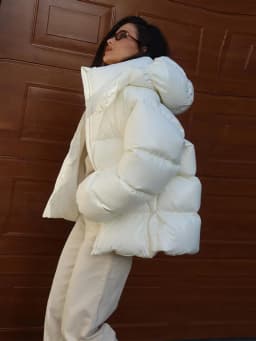 Classic Women's Winter Jacket Coat Hooded Cropped Warm Fashion Coats 2025 New Casual High Street Outerwear Lady Loose Fit Outfit