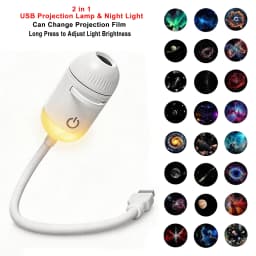 New Atmosphere Projection Car Ambient Light Large Range Projection Romantic Atmosphere Multiple Scenes Adjustable Focus Distance