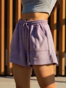 2026 Summer Women's Comfortable Loose Wide-legged Drawstring A Pants Slim Waist Slim Fit Casual Home Versatile Sports Shorts