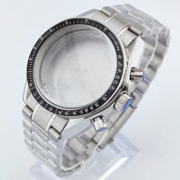 40MM Watch Case Set VK63 Movement Case Sapphire Glass Waterproof Case Luxury Men's Watch Case Fits 32.5mm Dial Case