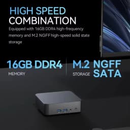 2026 Intel Core I9 10980HK Mini PC Windows 11 32GB DDR4 512GB 1TB SSD Portable Gaming Mini PC WiFi6 BT5.2 4K Mini Computer PC