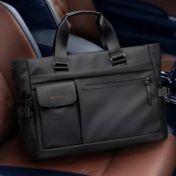 GOLF QUALITY Large Capacity Men's Briefcase 15.6" Business Travel Laptop Bag Casual Handheld File Multi-functional Office Bag