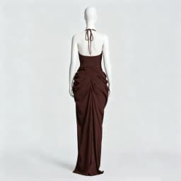 Townlike Patchwork Pleated Maxi Long Dress Women Halter 2026 Summer Dress V Neck Evening Nightclub Sexy Party Dresses