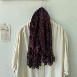 Spring and Autumn New Crumpled Small Floral Scarf Retro Mori Pastoral Silk Shawl Fashion Trend