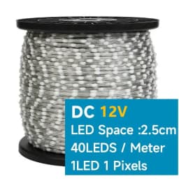 WS2811 3Pin 12V Smart Garland LED Lights Cuttable Programmable Ramadan Lights Decoration Room Decor