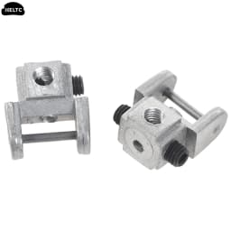 2PCS/SET Scroll Saw Blades Holders Pin-Less Blade Clamps Upper/Lower Blade Holder Scroll Saw Blade Conversion Kit