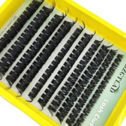 30rows Lash Clusters DIY Spiky Cluster Lashes Mixed Styles Fluffy Volume Clusters Lashes Fluffy Individual Eyelashes Extension