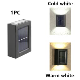 1-16PCS Solar Lamp Outdoor LED Lights IP65 Waterproof for Garden Decoration Balcony Yard Street Wall Decor Lamps Gardening Light