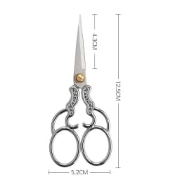 Professional Stainless Steel Sewing Scissors Vintage Embroidery Scissors Craft Tailor Scissor Styling Thread Scissor Yarn Shears