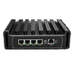 Fanless Industrial Firewall Mini PC Intel N150 i7-8505 i5 i3 J6412 J5005 6305 4x2.5G LAN NAS Router Computer pfSense OPNsense