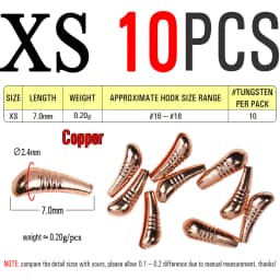 ICERIO 10PCS Fast Sinking Nymphs Scud Fishing Fly Tungsten Heavy Body Jig Hook Back Bead Fly Tying Material Accessories