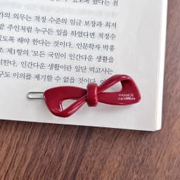 Exquisite high-end feeling ~ South Korea France small bow hair clip, French bangs clip short hair side clip