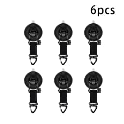 2/4pcs Car Tent Suction Cup Buckle Side Awning Anchors Outdoor Camping RV Van Accessory Secure Hook for Car RV Camping Accessory
