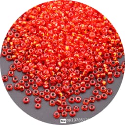 5g 1.5-4mm Transparent Cezch Silver Line Glass Beads 15/0 12/0 8/0 Spacer Seed Beads for Jewelry Making DIY Sewing Accessories