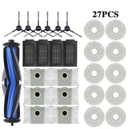 For ECOVACS T50 PRO OMNI / T50 OMNI Robot Vacuum Spare Parts Main Side Brushes Mop Cloths HEPA Filters Dust Bags Accessories