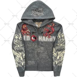 American Gothic Ro Skull Bones Oversized Hoodie Y2K Hip Hop Sle Streetwear No Brand Svel Other Material 00%