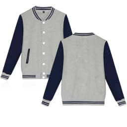 90s Black White Solid Color Jacket Loose Oversized Clothes Casual Men Women Baseball Clothes Personality Street Coat Jackets