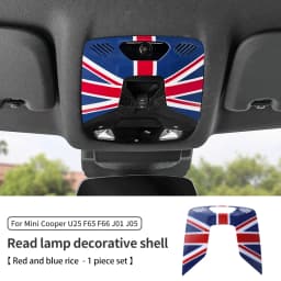 Reading Light Frame Trim Cover For Mini Cooper F65 F66 E/SE J01 EV Aceman J05 U25 Countryman ABS Car Interior Decor Accessories