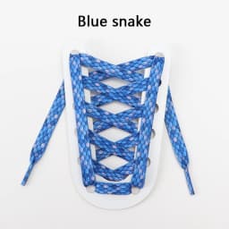 1Pair Animal Pattern Shoelaces Flat Sneakers Shoe Laces Tiger/Snake/Leopard Print Shoelace Outdoor Hiking Sports Shoes Strings