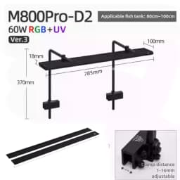 Week Aqua Aquarium Light M Series Plant LED APP Control Full Spectrum