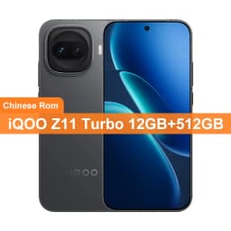 China Version iQOO Z11 Turbo 6.59” AMOLED Scree Snapdragon 8 Gen 5 100W 7600mAh Battery 200MP+32MP Camera With Multilingual NFC