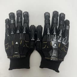 Gothic Techwear Exoskeleton Gloves 3D Printing Handmade Gluing Punk Mechanical Gloves Wearable Hand Armor Cosplay Props
