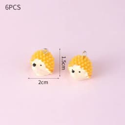 10pcs Resin Imitation Strawberry Shape Charms For DIY Key Chain Necklace Pendants Ornament Jewelry Making Accessories