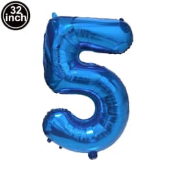 Multi Color Large Numbers 1 Balloon 32Inch 1 2 3 4 5 6 7 8 9 Birthday Ball Red Digit Bachelorette Balloons Figure Golob Balloons