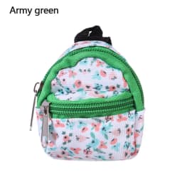 Doll Backpacks Doll Mini Bags Mini Zipper Rucksack Doll Backpack Cute School Bags Doll Accessories Toy Supplies for Doll Play