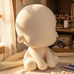 Blank Soft Doll Ivory Soft Doll Body Kids Toy Soft Cuddly
