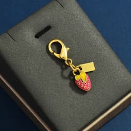 Bag Pendant Exquisite Cherry Butterfly Keychain Car Keychain Creative Fashion Women's Backpack Decoration Accessories Gifts