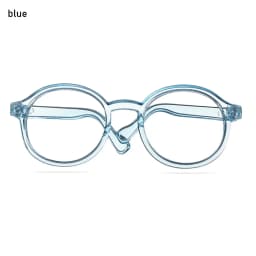Round Frame Miniature Eyewear Clear Lens Candy Color Eyeglasses For 20cm Cotton Idol Doll Accessories Plush Doll Glasses