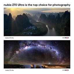 Global Version Nubia Z70 Ultra Smartphone 5G 6.85'' 144Hz Full Display Camera 6150mAh Battery IP68 Waterproof NFC