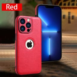 Luxury Leather Case for Apple iPhone 17 18 Pro Max 16e 15 14 13 12 11 16 Plus 18Pro Original Logo Silicone Lens Protect Cover