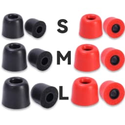 Replacement Memory Foam Ear Tips for 4.5mm Connect Hole S/M/L EarPlug Soft Foam Earbud Tips for in-Ear Headphones Ear Pad Cover