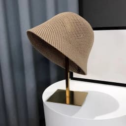 Women Bucket Hat Summer Hollow Out Thin Breathable Sun Hat Female Beach Panama Cap Fold Outdoor Japanese Lesure Fishierman Cap
