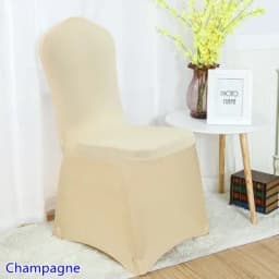 Spandex Chair Covers Stretch For Wedding Decoration Elastic Dining Room Banquet Hotel Birthday Party Cheap And Fine