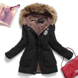 Spring Autumn Winter Jacket Women 2025 Thick Warm Hooded Parka Mujer Cotton Padded Coat 3XL Casual Slim Jacket Female