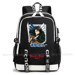 Attack on Titan Backpack Anime Mochila Student School Bag Boys Girls Gift Casual Daily Travel Rucksack