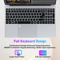 Xiaman 15.6" Intel Core i3 Laptop Computer Windows 11 16GB RAM 1TB 2TB SSD Portable Notebook PC Backlight Office Study Laptops