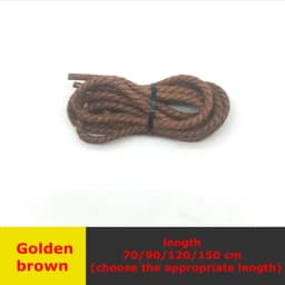 1 Pair Round Shoe Laces Leather Waxed Shoelaces Outdoor Leisure Boots Shoelace Adult Unisex Shoe Lace 60/90/120/150CM