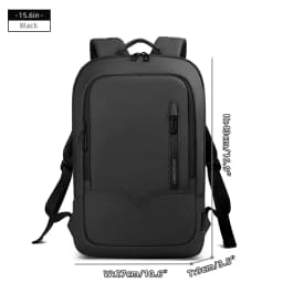 HK High-Quality Backpack 15.6-Inch Laptop Bag Men's Business Commuter Backpack Waterproof Oxford Fabric Lightweight Travel Bag
