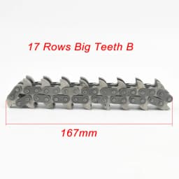YOUSAILING Price For 1Model For 1PC 17 Or 18 Rows Chain Set For Pneumatic Waste Stripping Machine Replacing Stripper Parts